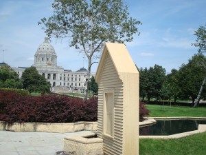 Facade of house at MN Vietnam Veterans Memorial