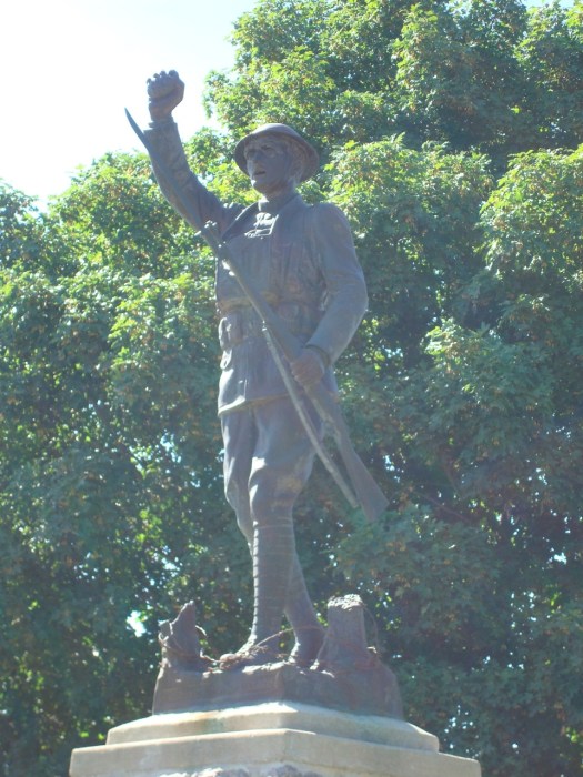 Doughboy Statue in New Ulm City Cemetery