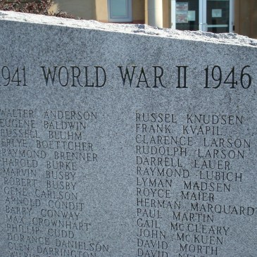 WWII Dead from Pierce County Veterans Memorial