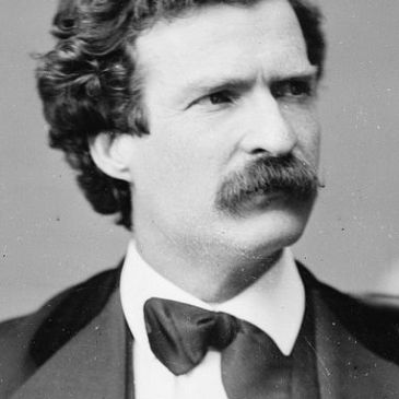 Mark Twain (1871, by Matthew Brady)