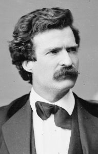 Mark Twain (1871, by Matthew Brady)