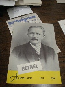 1956 Bethel alumni publication