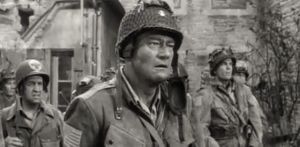John Wayne in The Longest Day