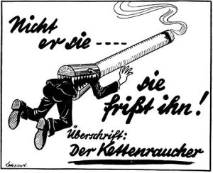1941 Nazi anti-smoking ad