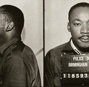 MLK's April 1963 mugshot