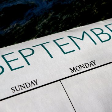 September calendar page