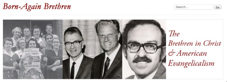 Born-Again Brethren site header