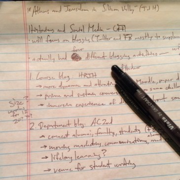Notes for my CFH2014 presentation on blogging