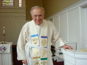 Weborg in 2011 at North Park Seminary