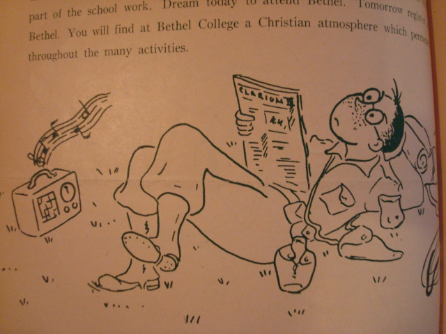 G.I. Bill-themed summer 1945 issue of the Bethel Bulletin
