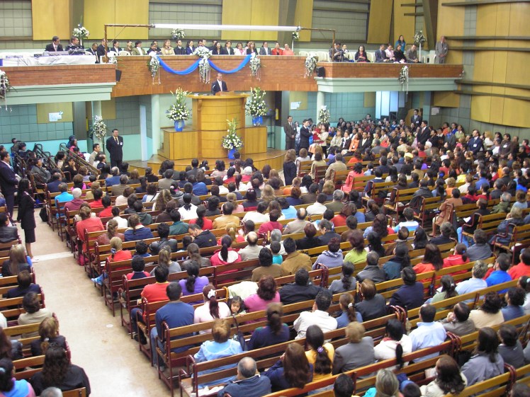 Pentecostal church in Colombia