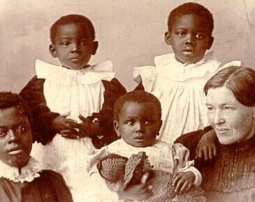 Mary Slessor and adopted children