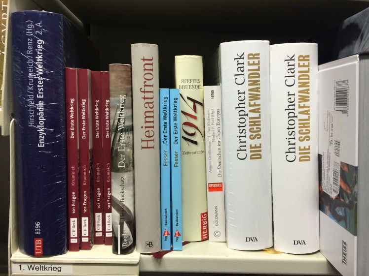 WWI Bookshelf in Munich