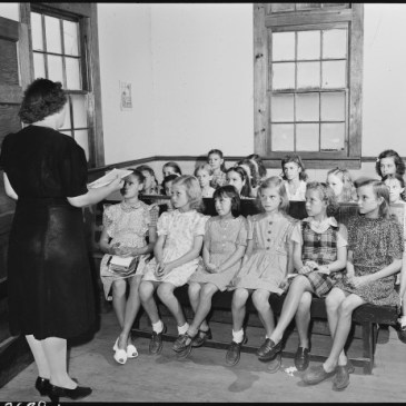 Sunday School in 1946 Kentucky