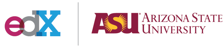 edX and Arizona State logos