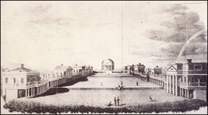 1826 sketch of the University of Virginia