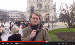 Screen shot from our Past & Presence episode on historians and the church