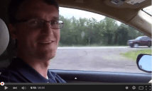 Screen shot of our road trip episode of Past & Presence