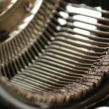 Inside an Underwood typewriter