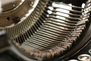 Inside an Underwood typewriter