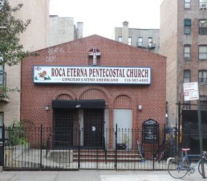 Pentecostal church in New York City