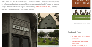 Preview of a post in Gateway