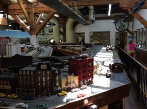 Main layout in the Twin City Model Railroad Museum