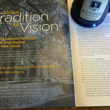 Article on Pietism in Summer 2015 Bethel Magazine