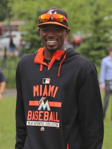 Dee Gordon with the Miami Marlins
