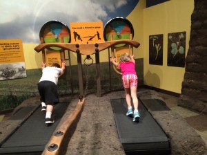 Plow in Then Now Wow exhibit at MN History Center