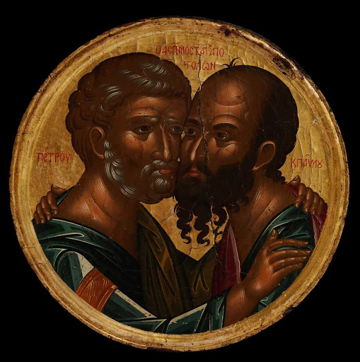 "The Embracing of Peter and Paul"