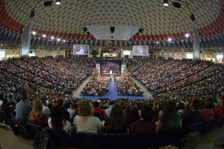 Convocation at Vines Center