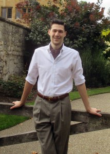 Fletcher Warren at Magdalen College, Oxford (2014)