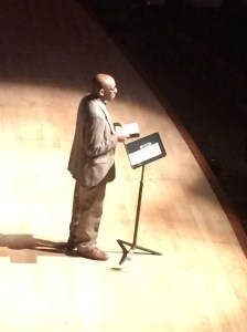 Ed Gilbreath speaking at Bethel University chapel, March 2015