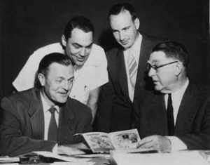 Don McLanen and Branch Rickey