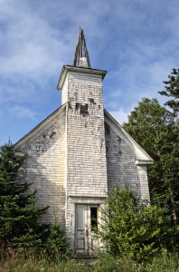 Abandoned church in Nova Scotia