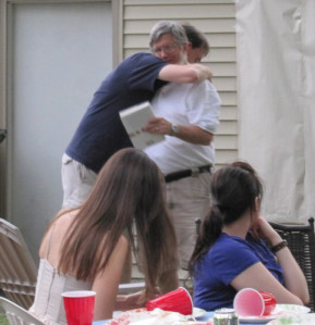 GW and me at his 2012 retirement