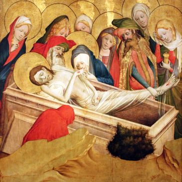 Meister Francke, The Entombment of Jesus