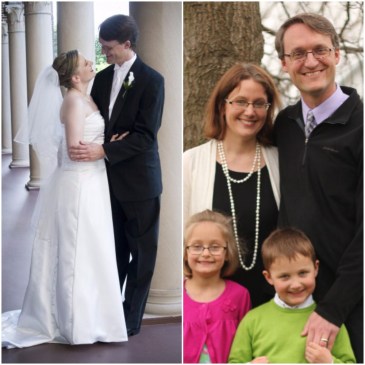 Katie and me, 2006 vs. 2016