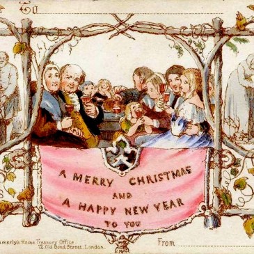 1843 Christmas card