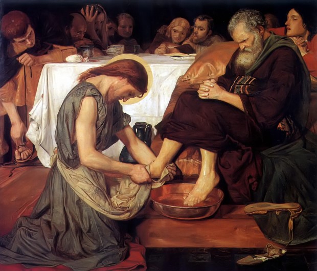 Brown, Christ Washing Peter's Feet