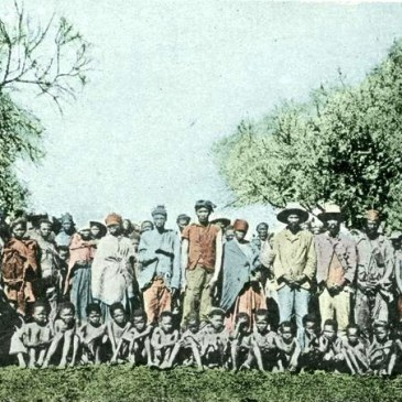 Herero prisoners ca. 1900