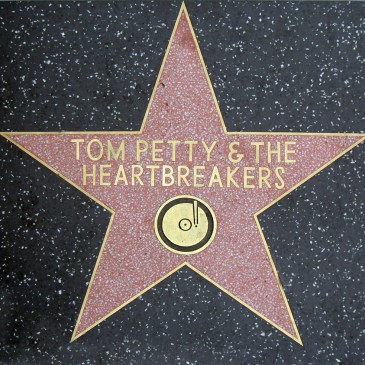 Tom Petty and the Heartbreakers' star on the Hollywood Walk of Fame
