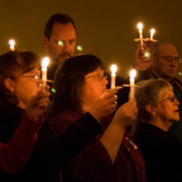 Christmas Eve candlelight service