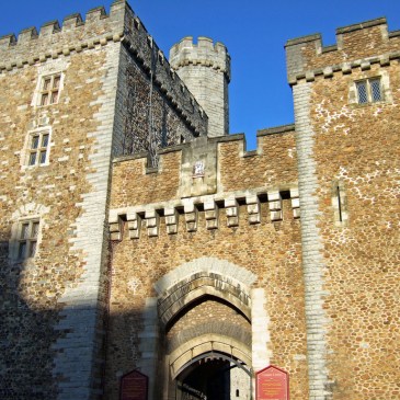 Cardiff Castle's south gate
