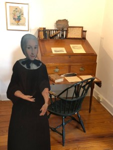 Benigna zon Zinzendorf with school desk