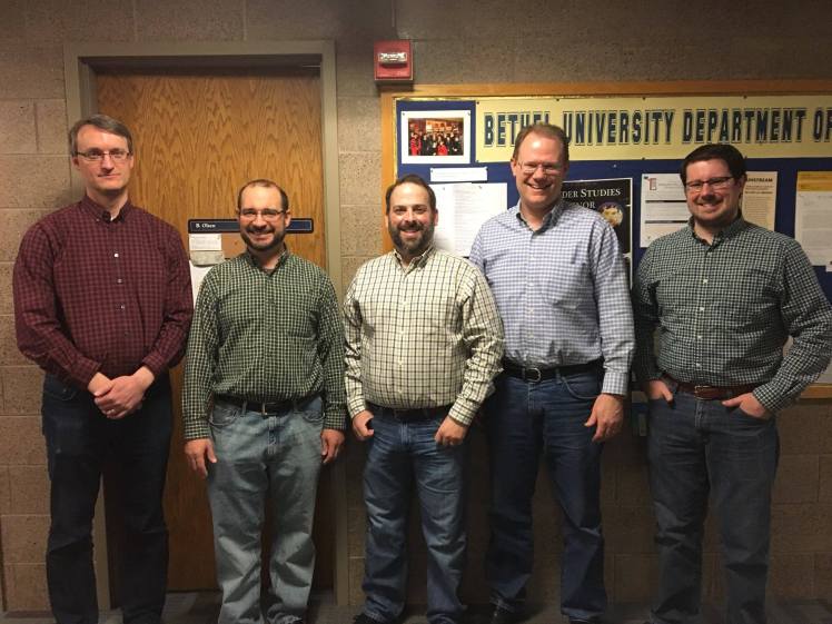 Plaid-wearing political scientists (and me)