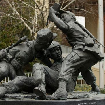 Hmong memorial in Fresno, CA
