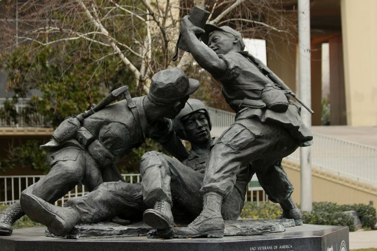 Hmong memorial in Fresno, CA