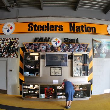 Steeler Nation display at Heinz Field